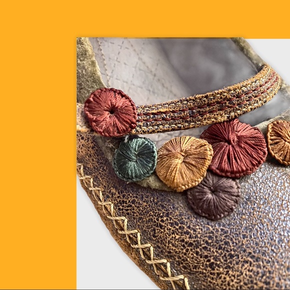 Whimsical Indigo by Clark’s leather shoes - Picture 3 of 8